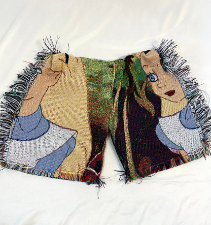 Alice and Wonderland Tapestry Shorts